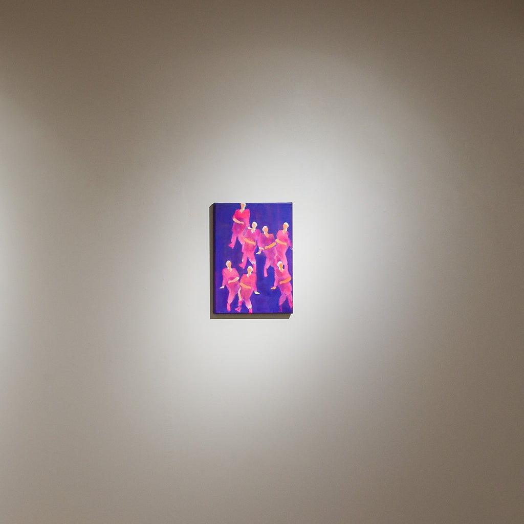 Jackie`s Strength, REBECCA BERNAU, 2024Oil Pastel on Canvas42.5 × 30.0 cm