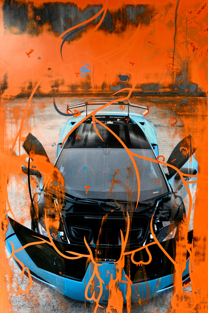 Untitled, RONALD VENTURA, 2024Pigmented Ink and Acrylic on Museum Etching Fine Art Paper152.3 × 106.5 cm