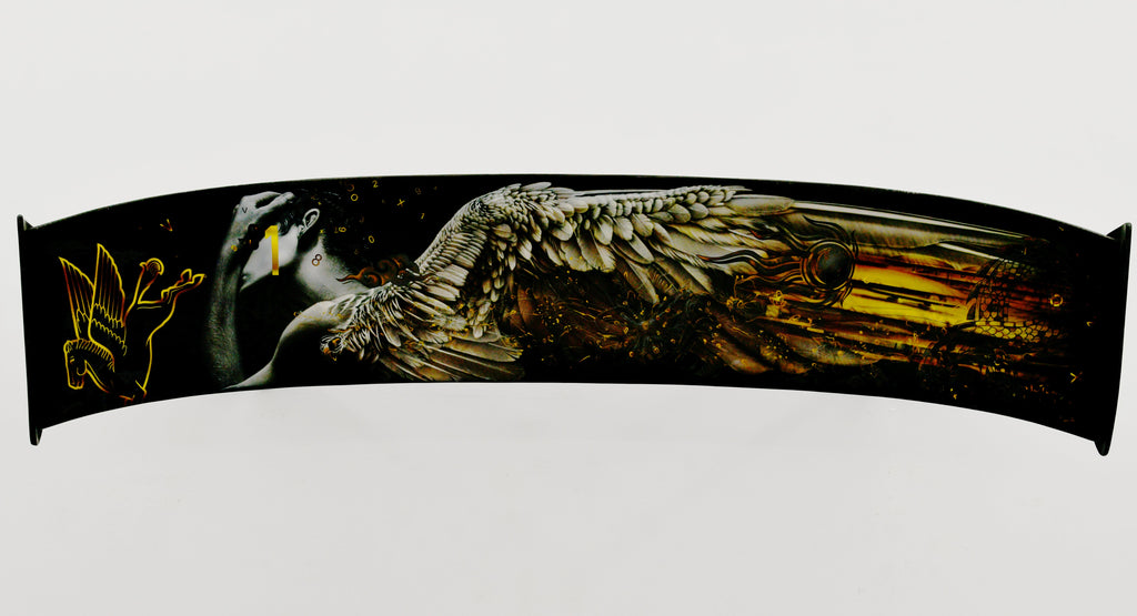 Blossom in chaos, RONALD VENTURA, 2024Acrylic, Polyurethane paint on carbon fiber162.0 × 50.0 × 39.0 cm