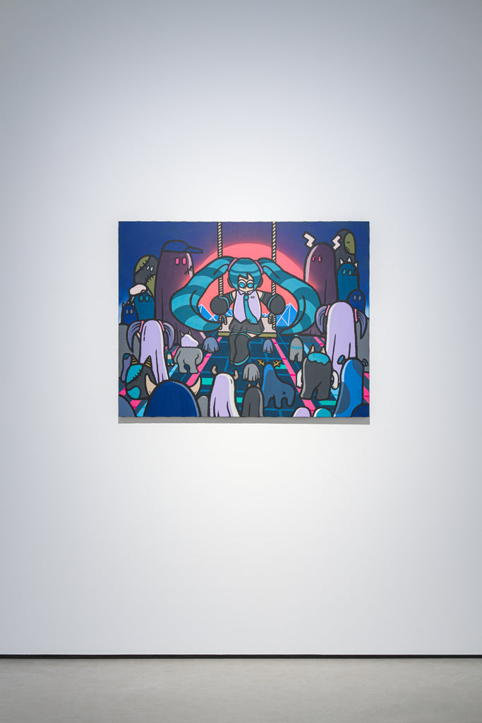 Sentimental Session, RYOSUKE KAWAHIRA, 2026Acrylic, Oil on canvas91.0 × 116.7 cm