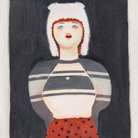 star, SACHIKO KAMIKI, 2025Acrylic on canvas22.7 × 22.7 cm