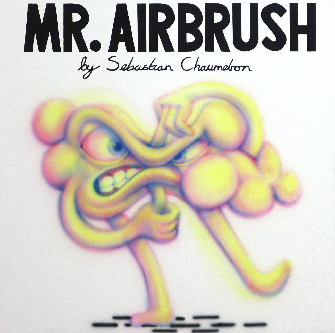 MR. AIRBRUSH, SEBASTIAN CHAUMETON, 2024Acrylic on canvas101.5 × 101.5 × 4.0 cm