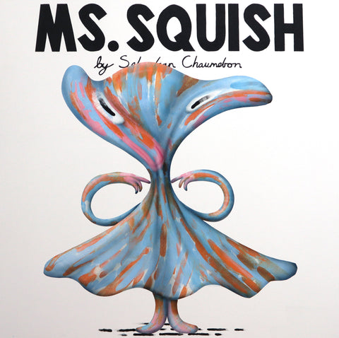 MS. SQUISH, SEBASTIAN CHAUMETON, 2024Acrylic on canvas122.0 × 122.0 × 4.0 cm