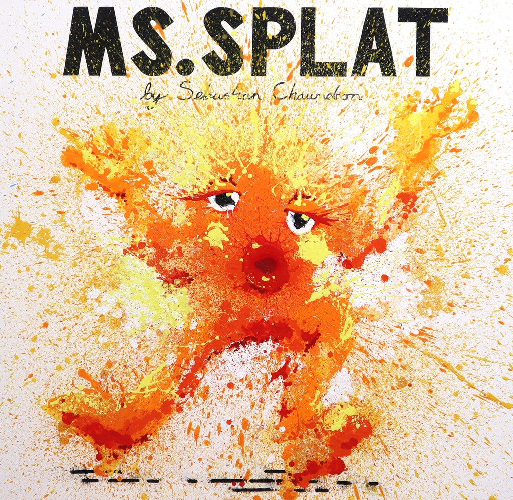 MS. SPLAT, SEBASTIAN CHAUMETON, 2024Acrylic on canvas122.0 × 122.0 × 4.0 cm