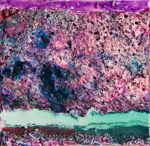 work, SENKICHIRO NASAKA, 1971Mixedmedia on board14.5 × 14.5cm