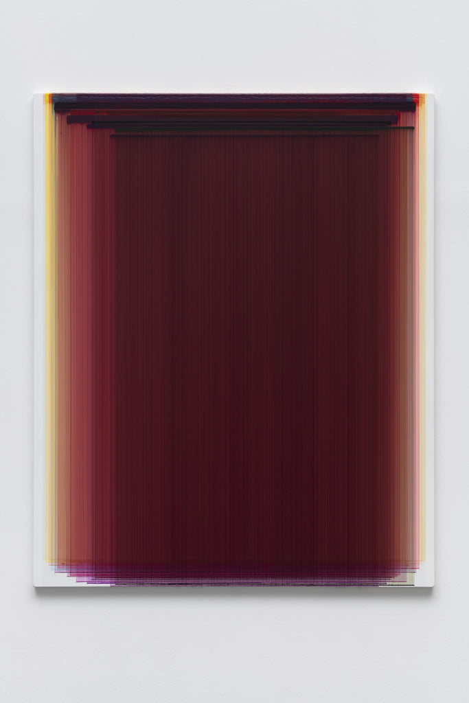 Layered Painting 100-94, SEUNGTAIK JANG, 2023Acrylic on canvas160.0 × 130.0 cm