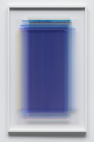 Layered Painting P50-2, SEUNGTAIK JANG, 2026Acrylic on plexiglas123.0 × 98.0 cm