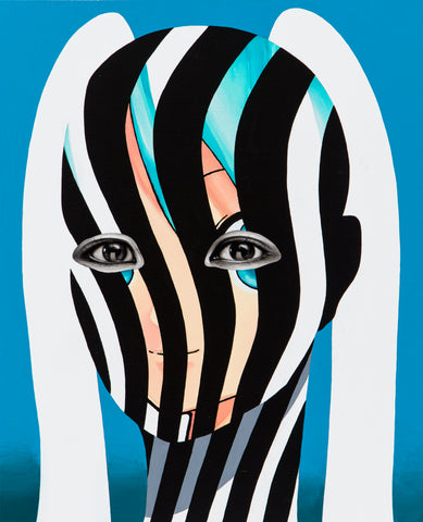 Portrait of dazzle MH-06, SHIGEKI MATSUYAMA, 2026Acrylic on canvas65.3 × 53.0 cm