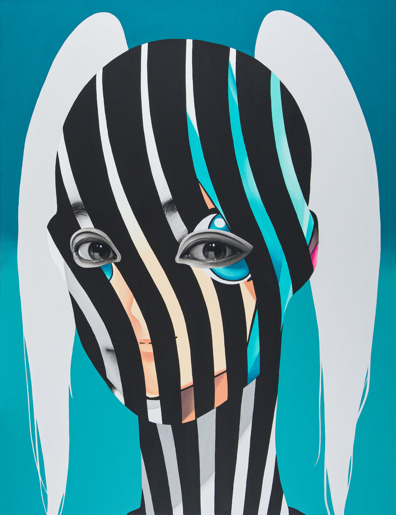 Portrait of dazzle MH-05, SHIGEKI MATSUYAMA, 2025Acrylic on canvas145.5 ×112.0 cm