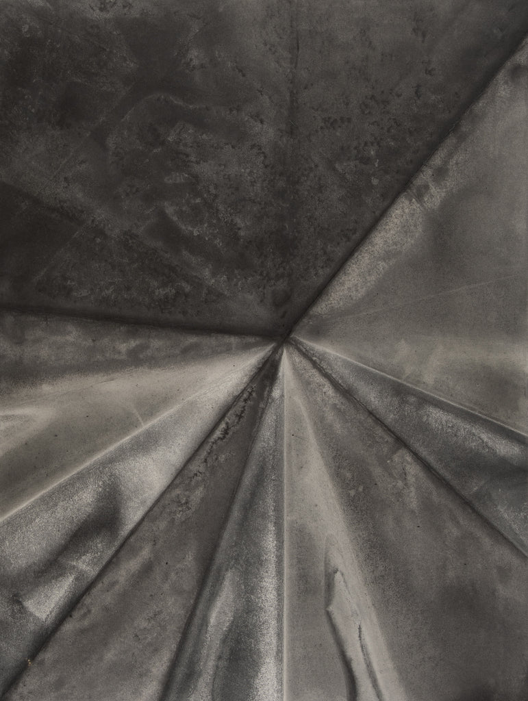 Development of folding 18-20, SHIHO FUJIWARA, 2018Ink on Japanese paper76.0 × 56.0 cm