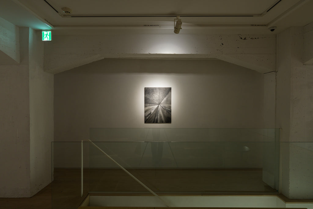 Development of folding 18-20, SHIHO FUJIWARA, 2018Ink on Japanese paper76.0 × 56.0 cm