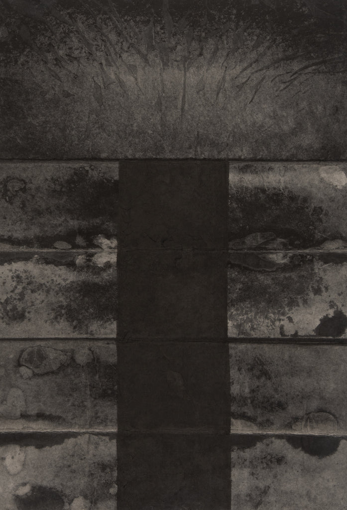 Line 25-1, SHIHO FUJIWARA, 2025Ink on Japanese paper72.5 × 50.5 × 2.5 cm