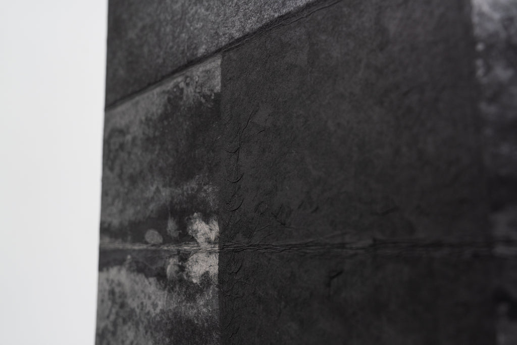 Line 25-1, SHIHO FUJIWARA, 2025Ink on Japanese paper72.5 × 50.5 × 2.5 cm