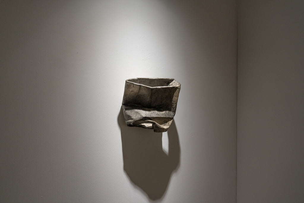 Thought, SHIHO FUJIWARA, 2003Ink on Japanese paper32.0 × 37.0 × 22.5 cm