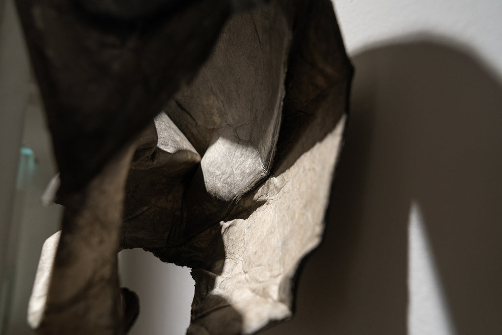 Thought, SHIHO FUJIWARA, 2003Ink on Japanese paper32.0 × 37.0 × 22.5 cm