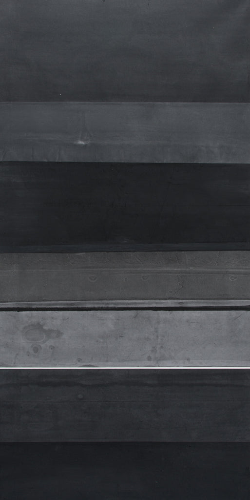 Gradation of Ink 2023-8, SHIHO FUJIWARA, 2023Collage and ink on Japanese paper194.5 × 97.0 cm