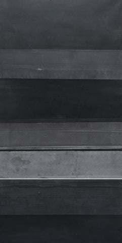 Gradation of Ink 2023-8, SHIHO FUJIWARA, 2023Collage and ink on Japanese paper194.5 × 97.0 cm