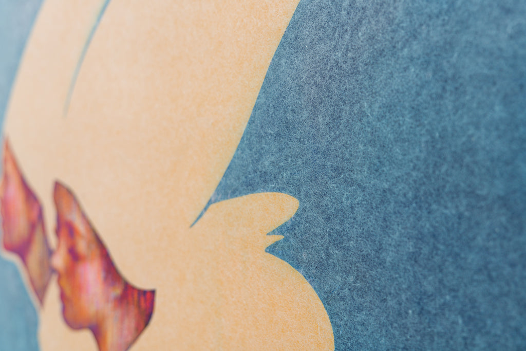 Moon Fairy - At the Togenkan, SHIZUKA ANDO, 2025Ink, Suihi, Mineral pigment, Tengujo paper on silk art cloth72.7 × 91.0 cm