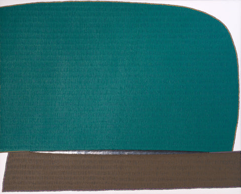 Interstice - Pile up & Rub 8-01, SOONIK KWON, 2023Mixed media on canvas162.0 × 130.3 cm