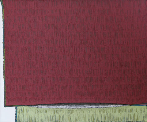 Interstice - Pile up & Rub (7-07), SOONIK KWON, 2024Mixed media on canvas60.6 × 72.7 cm