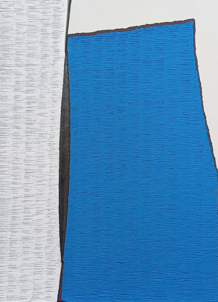 Interstice-Pile up & Rub (1-03), SOONIK KWON, 2026Mixed media on canvas90.9 × 65.1 cm