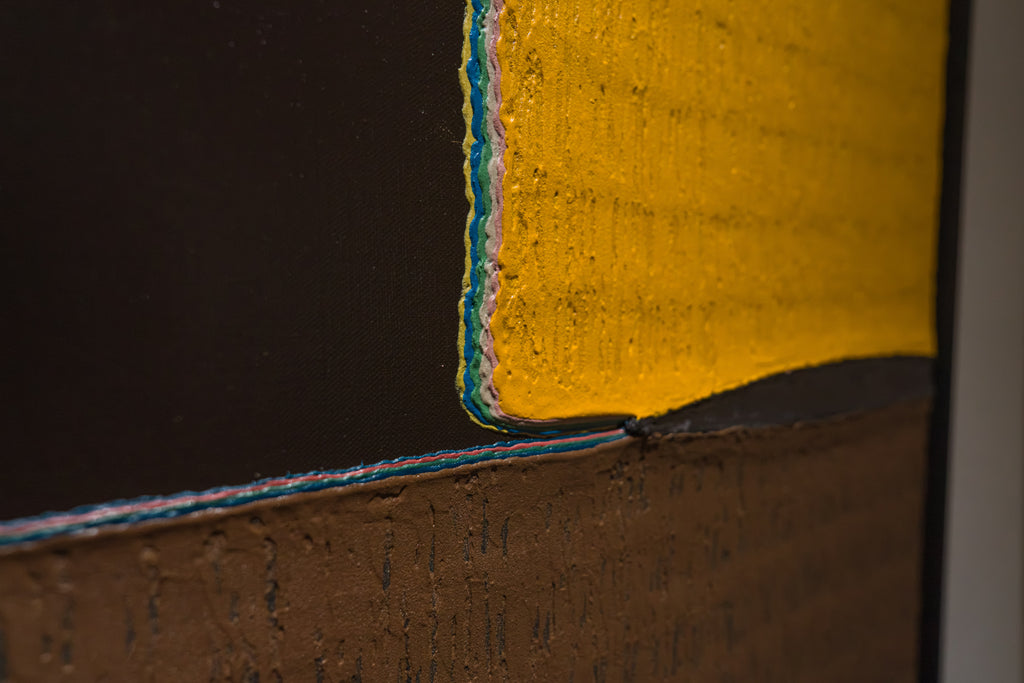 Interstice-Pile up & Rub (1-10), SOONIK KWON, 2026Mixed media on canvas76.5 × 58.5 cm
