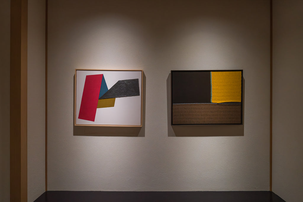 Interstice-Pile up & Rub (1-10), SOONIK KWON, 2026Mixed media on canvas76.5 × 58.5 cm