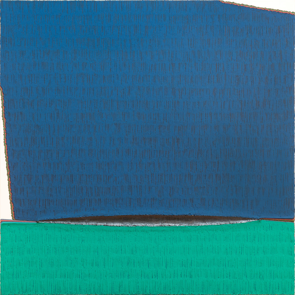 Interstice-Pile up & Rub (3-04), SOONIK KWON, 2026Mixed media on canvas90.0 × 90.0 cm