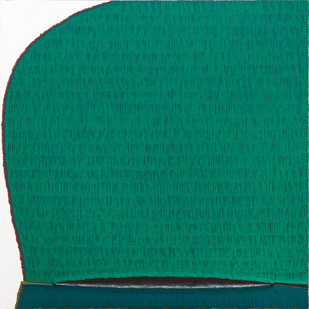 Interstice-Pile up & Rub (2-08), SOONIK KWON, 2026Mixed media on canvas90.0 × 90.0 cm