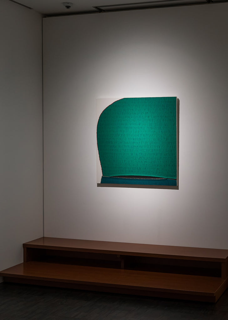Interstice-Pile up & Rub (2-08), SOONIK KWON, 2026Mixed media on canvas90.0 × 90.0 cm