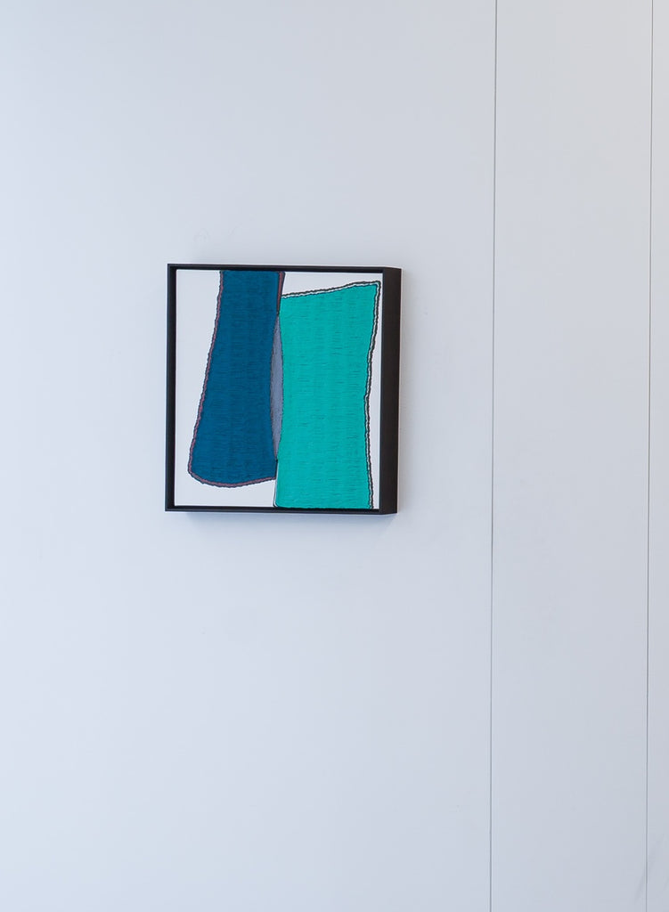 Interstice-Pile up & Rub (7-06), SOONIK KWON, 2026Mixed media on canvas53.0 × 45.5 cm