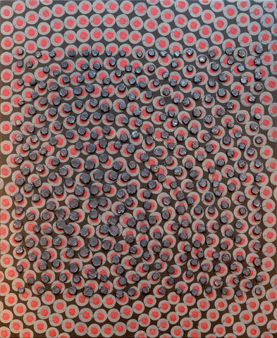 Mirage-Absence of Ego (2-04), SOONIK KWON, 2026Mixed media on canvas60.6 × 50.5 cm