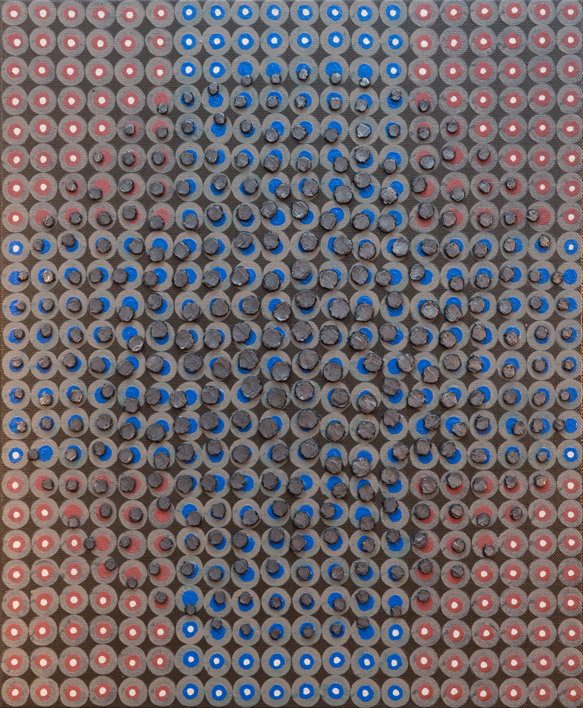 Mirage-Absence of Ego (3-01), SOONIK KWON, 2026Mixed media on canvas60.6 × 50.5 cm