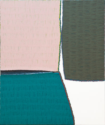 Interstice-Pile up & Rub (2-05), SOONIK KWON, 2026Mixed media on canvas72.7 × 60.6 cm
