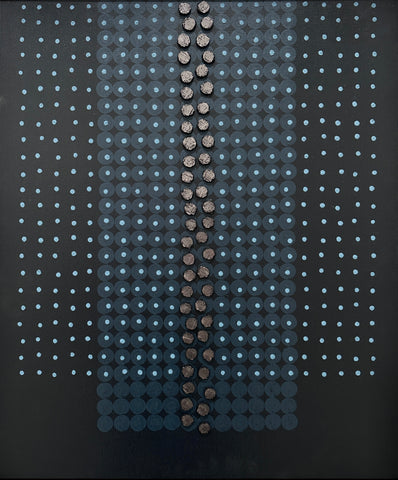 Mirage-Absence of Ego (2-01), SOONIK KWON, 2026Mixed media on canvas72.7 × 60.6 cm