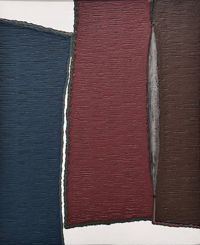 Interstice-Pile up & Rub (7-02), SOONIK KWON, 2026Mixed media on canvas60.6 × 50.5 cm