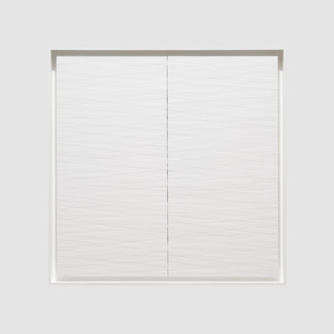 TK3924-62, TADAAKI KUWAYAMA, 1962Acrylic and tape on wood panel66.0 × 66.0 cm