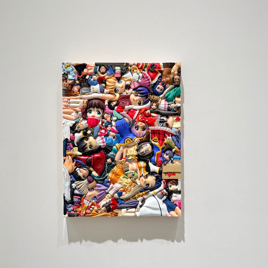 1088g, three, 2019Figure, Aluminum, PVC, Wood21.5 × 2.8. × 28.1 cm