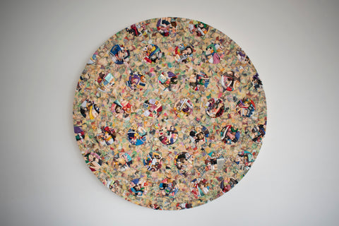 42.zip, three, 2026PVC, Wood, Figure100.0φ × 4.5 cm
