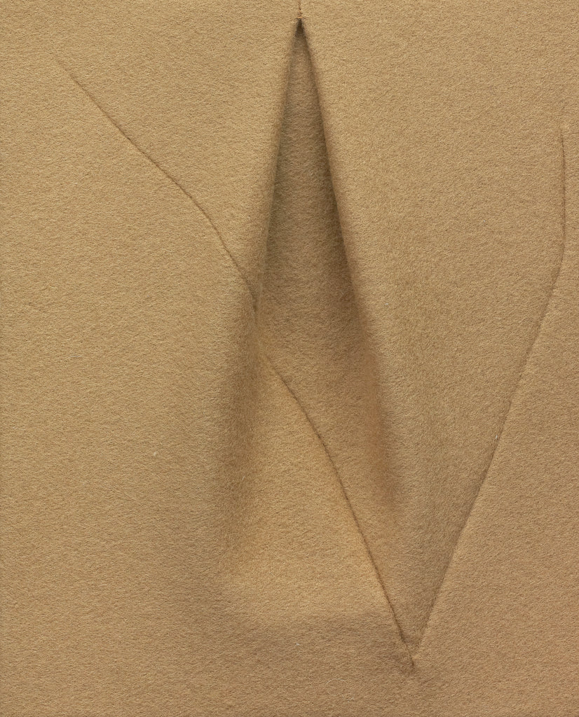Untitled 161226, TSUYOSHI MAEKAWA, 2016Acrylic, Printed washi paper, Resin, Mineral pigments on canvas28.0 × 22.5 cm