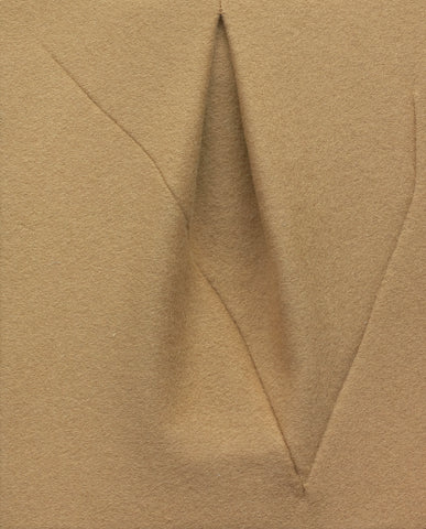 Untitled 161226, TSUYOSHI MAEKAWA, 2016Acrylic, Printed washi paper, Resin, Mineral pigments on canvas28.0 × 22.5 cm