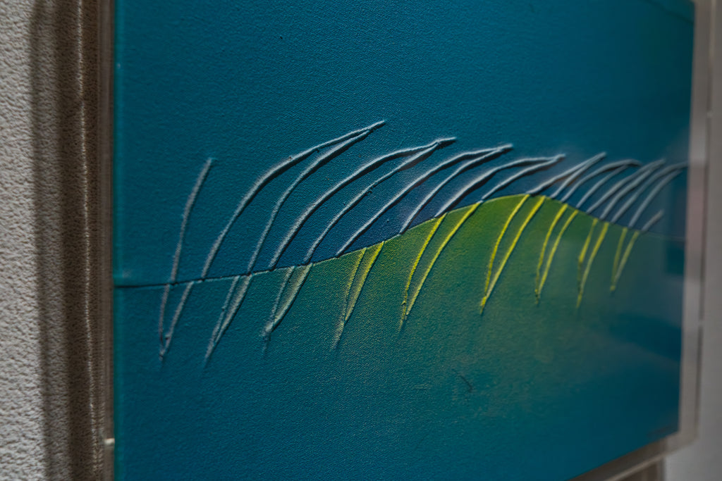 Work, TSUYOSHI MAEKAWA, 1977Oil, Cotton cloth on panel27.5 × 45.5 cm