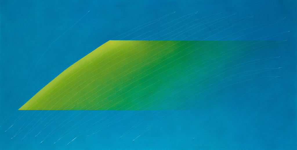 Untitled 160404, TSUYOSHI MAEKAWA, 1977Cotton cloth and acrylic on panel91.0 × 182.0 cm