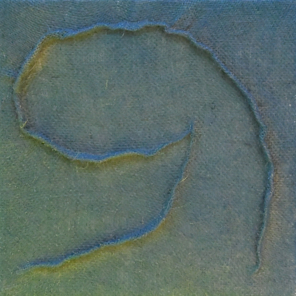 Untitled 2002016, TSUYOSHI MAEKAWA, 2020Acrylic, Sew on burlap27.5 × 27.5 cm