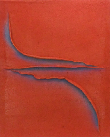 Untitled 2102003, TSUYOSHI MAEKAWA, 2021Acrylic, Sew on burlap100.0 × 80.5 cm