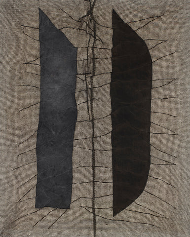 Work 170815, TSUYOSHI MAEKAWA, 1987Acrylic, Net, Sew on cotton cloth227.0 × 181.0 cm
