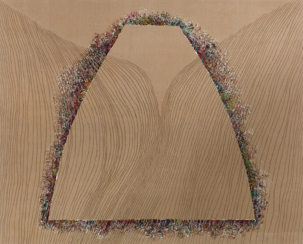 Work 1907109, TSUYOSHI MAEKAWA, 1996Acrylic, Sew on cotton cloth181.0 × 227.0 cm