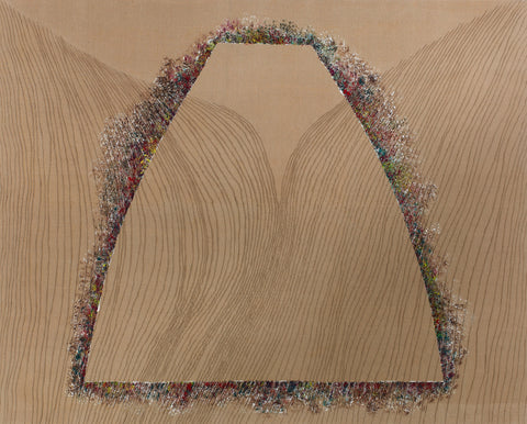 Work 1907109, TSUYOSHI MAEKAWA, 1996Acrylic, Sew on cotton cloth181.0 × 227.0 cm