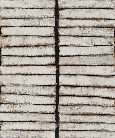 Work 2509003, TSUYOSHI MAEKAWA, 2025Burlap, Acrylic, Oil72.5 × 61.0 cm
