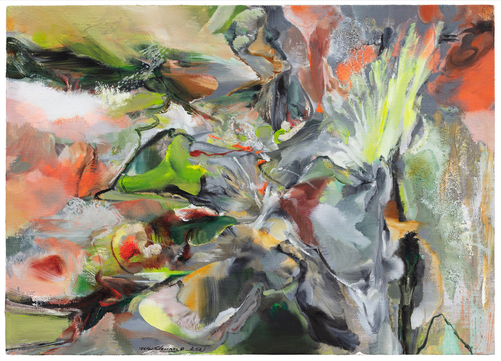 Fresh Start, WU SHUANG, 2021Oil on canvas50.0 x 70.0 cm